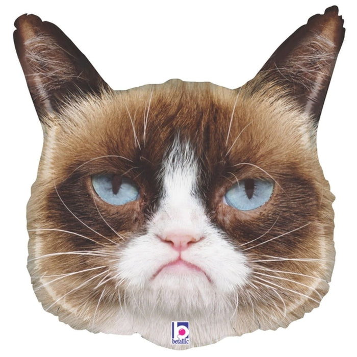 Grumpy Cat SuperShape Foil Balloon UNINFLATED