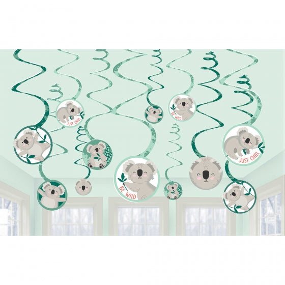 Koala Swirl Decorations