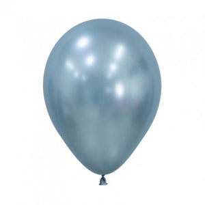 Silk Artic Blue 30cm Sempertex Latex Balloon UNINFLATED