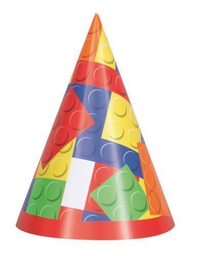 Building Blocks Lego Birthday Party Hats