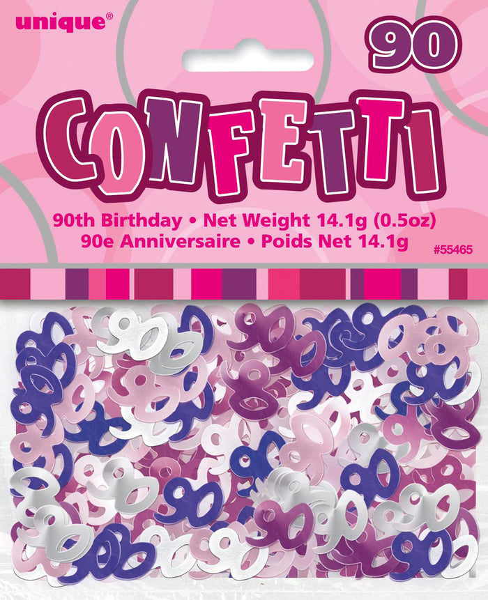 Glitz Pink 90 Confetti