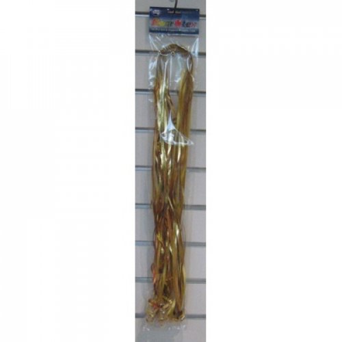 Gold Metallic Pre Cut & Clipped Curling Ribbon - Pack of 25