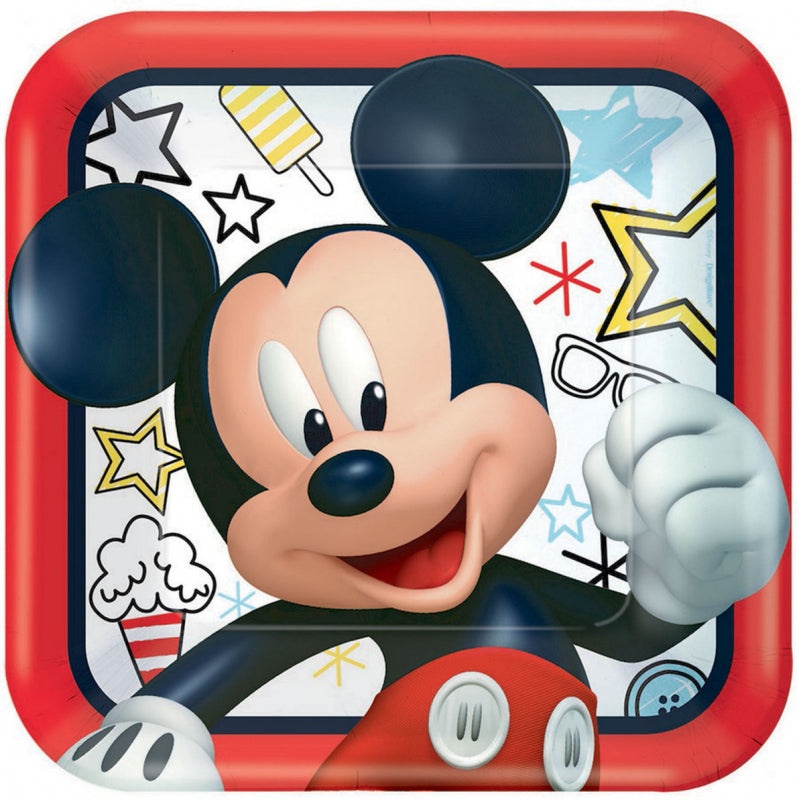 Mickey Mouse Paper Dinner Plates – The Party Superstore