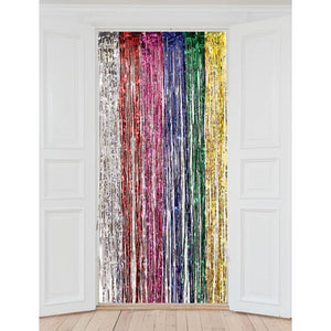 Multicolour Foil Curtain - Artwrap