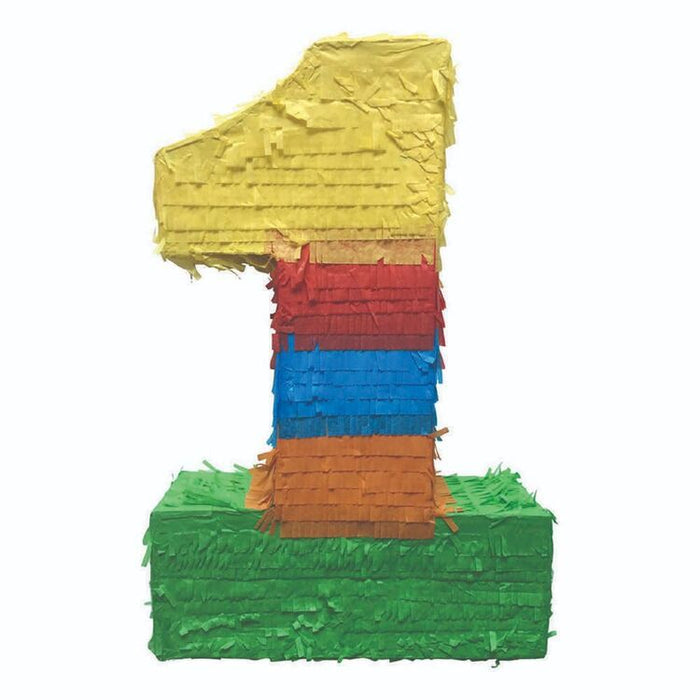 Number 1 Pinata Multicoloured