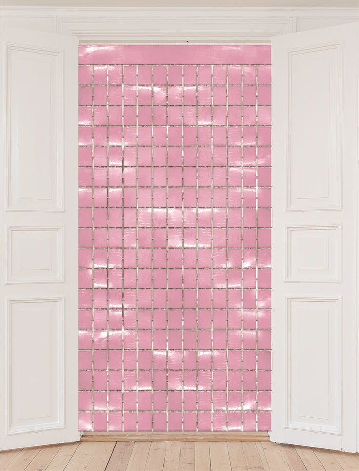 Pink Foil Backdrop Square Artwrap