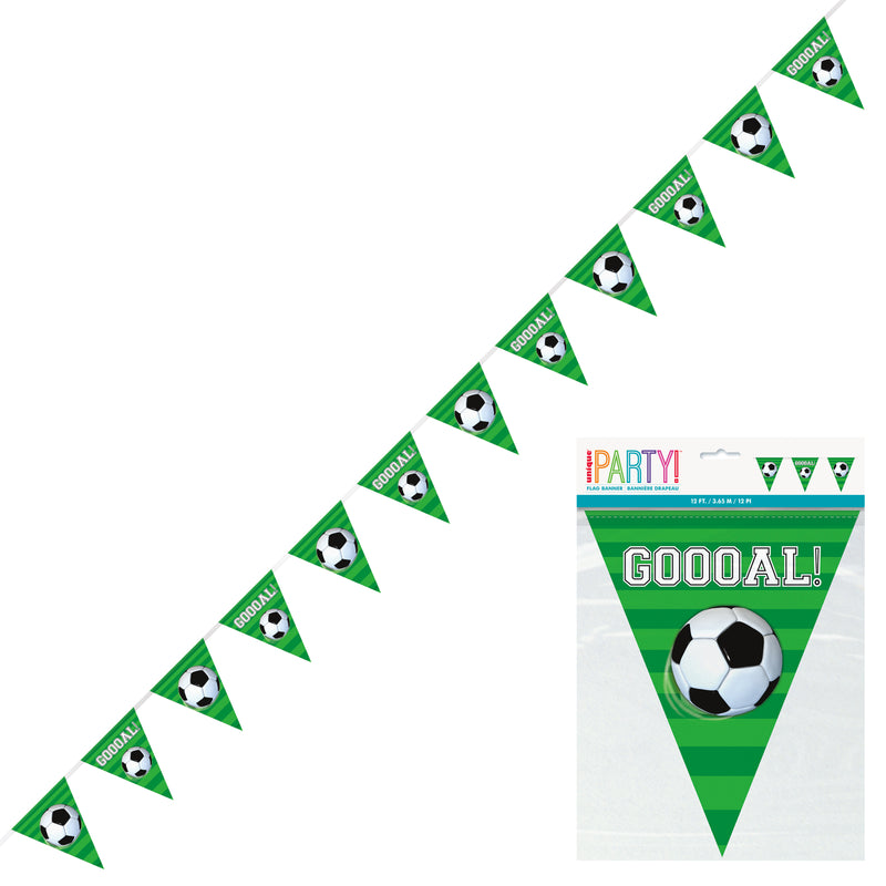 Soccer Flag Banner – The Party Superstore